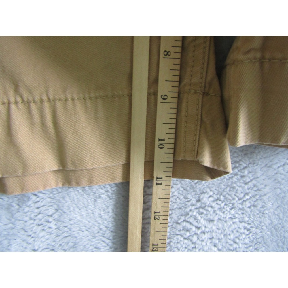Tommy Hilfiger Cargo Shorts Tan Mens W42 Cotton Flat Front Pockets - Picture 8 of 9